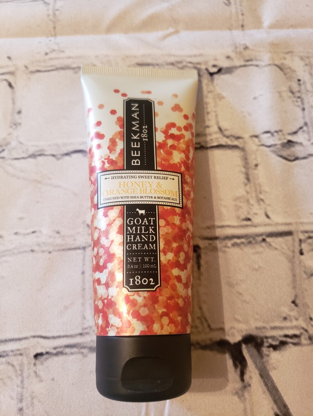 Beekman 1802 Honey & Orange Blossom Hand Cream - 3.4 Oz New